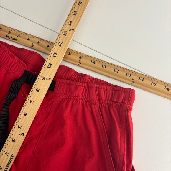 Topo Designs nylon pants women’s size medium red hike camp outdoor track - Picture 7 of 9